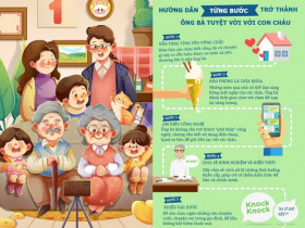Infographic: 10 bước trở thành ông bà tuyệt vời, nuôi dạy các cháu giỏi giang