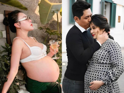 Gia đình - Dàn người đẹp Việt khệ nệ bụng bầu đi quay: Thanh Thúy khổ vì vòng một ngoại cỡ, vợ “cá mập” được khuyên bớt cười kẻo vỡ chum