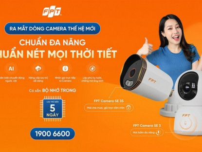 Thông tin doanh nghiệp - FPT Camera mới ra mắt dòng camera AI mới với nút gọi thông minh