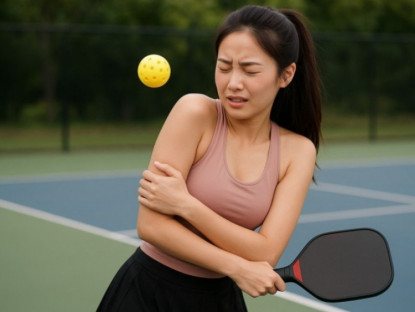 Thể thao - Phái đẹp bị đánh bóng pickleball vào người: Tranh cãi kẻ bênh vực, người làm ngơ
