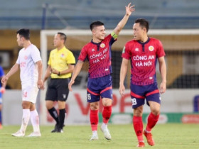 Hà Nội, Thể Công và Công an Hà Nội sớm loại nhau ở nhánh 
