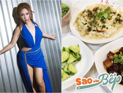 Gia đình - &quot;Chị đẹp&quot; lấy chồng giàu ở Mỹ trên sân khấu nóng bỏng hết cỡ, hóa ra ngoài đời là vợ đảm khéo nấu ăn