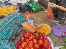 Loại quả quê mùa thành đặc sản ở Hà Nội có giá đắt đỏ, tiểu thương đếm quả tính tiền