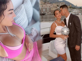 Tình yêu sét đánh của Ronaldo và bạn gái nóng bỏng