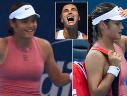 Thể thao - Mỹ nhân tennis Raducanu điên tiết đòi đuổi đứa trẻ đang khóc khỏi sân