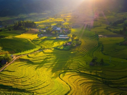 Giải trí - Bát Xát mùa lúa chín đẹp mê hồn