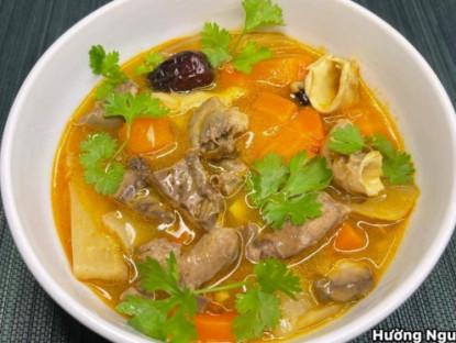 Ẩm thực - Món ngon đại bổ từ phần thịt lợn rất khó mua nếu đi chợ muộn