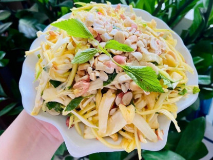 Gia đình - Bộ phận này của mít nhiều người toàn bỏ đi, ai ngờ làm thành gỏi ngon tuyệt, thanh mát ngày hè