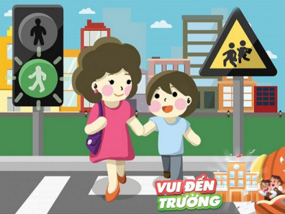 Gia đình - Infographic: 8 quy tắc an toàn dạy trẻ tham gia giao thông mùa tựu trường