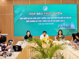 Giới thiệu Dự án “Lồng ghép chống chịu biến đổi khí hậu và bảo vệ môi trường để phát triển các đô thị xanh loại II”