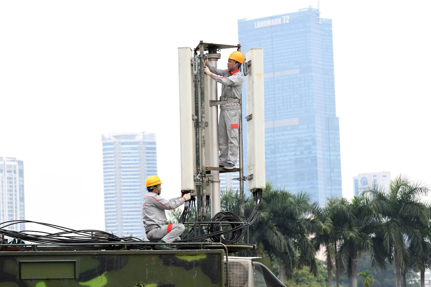 Nhà mạng làm điều chưa từng có tại lễ diễu binh, diễu hành A80 - 4