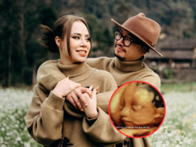 Cưới học trò kém 15 tuổi, một "anh tài" Vbiz sắp đón con đầu lòng ở tuổi 41, ảnh siêu âm hé lộ visual trộm vía của nhóc tỳ