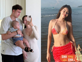 Hot girl Sài thành báo tin vui sau 6 tháng sinh con với thủ môn Đặng Văn Lâm, vòng 2 hiện tại gây chú ý