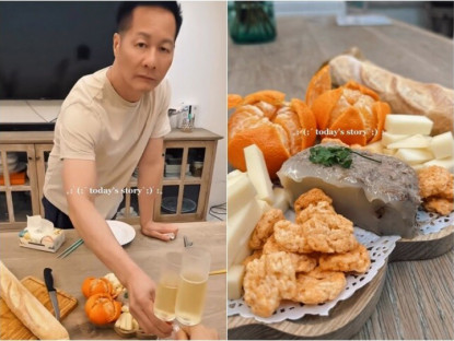 Gia đình - Đại gia Đức An chu đáo từ trong bếp đến bàn ăn thế này, bảo sao Phan Như Thảo ngày càng viên mãn, hạnh phúc