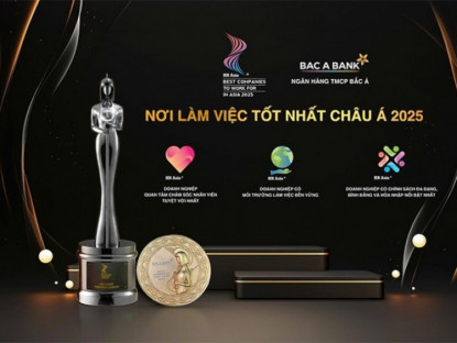 Thông tin doanh nghiệp - BAC A BANK lần thứ 3 liên tiếp được vinh danh “Nơi làm việc tốt nhất châu Á”