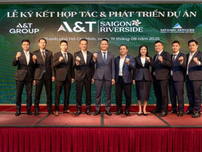 Thông tin doanh nghiệp - A&amp;T Group &amp; DXMD Vietnam ký kết hợp tác phát triển dự án A&amp;T Saigon Riverside