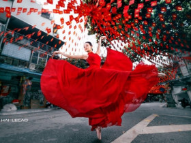 Vũ công ballet bay bổng trên những góc phố xưa Hà Nội