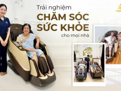 Thông tin doanh nghiệp - Ghế massage sóng âm ASAMA – Khi công nghệ chạm tới từng giác quan