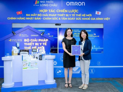 Thông tin doanh nghiệp - Long Châu và OMRON hợp tác toàn diện, nâng chuẩn chăm sóc sức khỏe gia đình Việt với giải pháp y tế hiện đại chính hãng Nhật Bản
