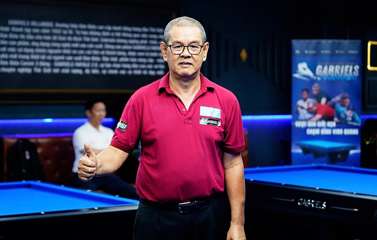 Lão tướng 63 tuổi Lý Thế Vinh thắng như chẻ tre, tiến sâu tại giải bi-a tranh vé World Cup - 3