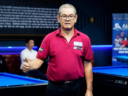Thể thao - Lão tướng 63 tuổi Lý Thế Vinh thắng như chẻ tre, tiến sâu tại giải bi-a tranh vé World Cup