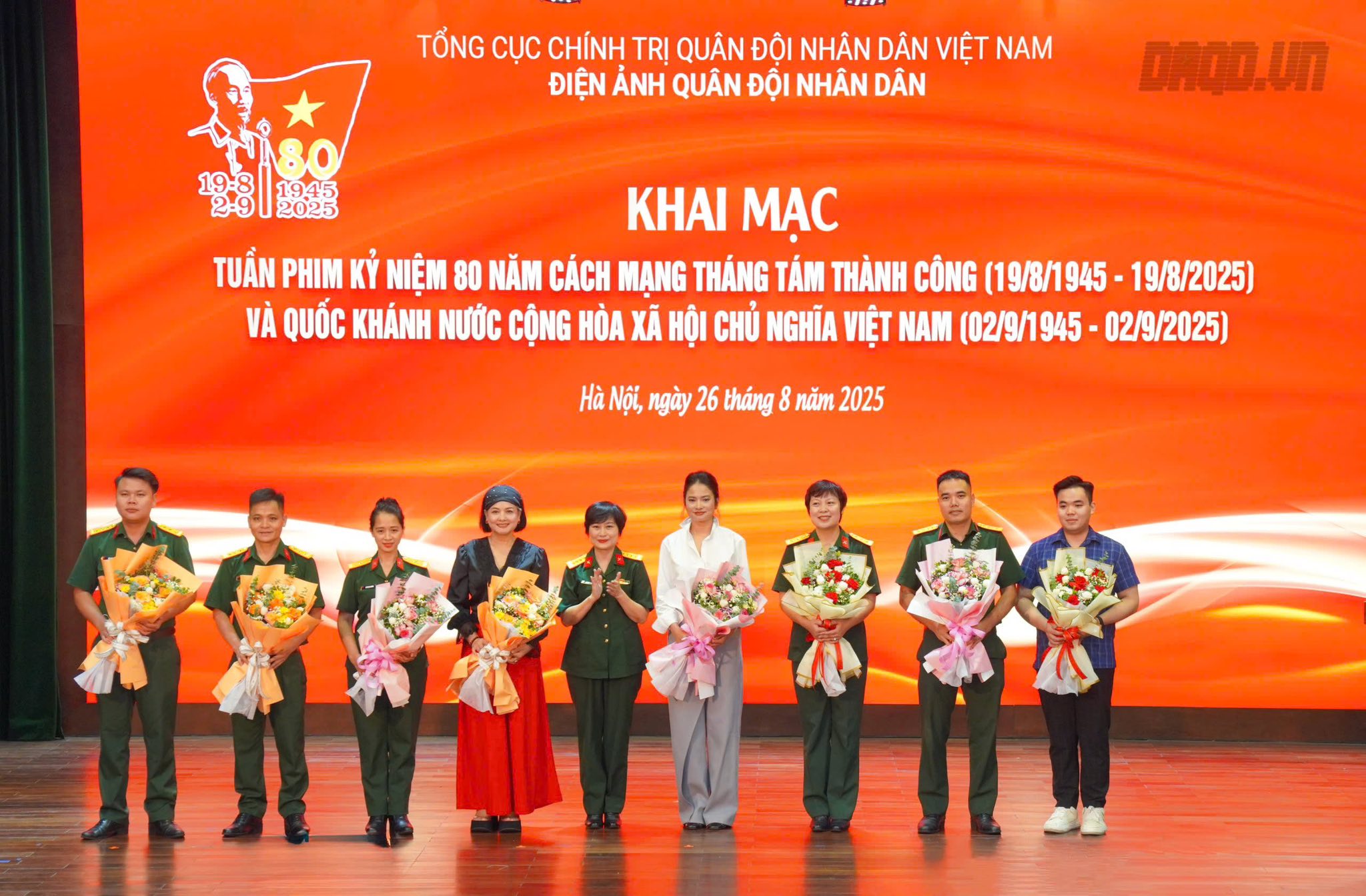 Trình chiếu 8 bộ phim về đề tài lực lượng vũ trang, chiến tranh cách mạng trong Tuần phim Kỷ niệm 80 năm Cách mạng Tháng Tám và Quốc khánh 2/9 - 2