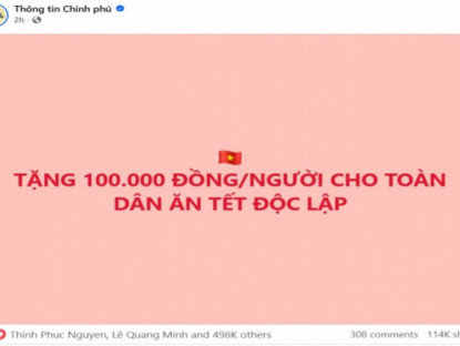 Công nghệ - Tặng 100.000 đồng/người cho toàn dân mừng Tết độc lập: VNeID lại khó truy cập