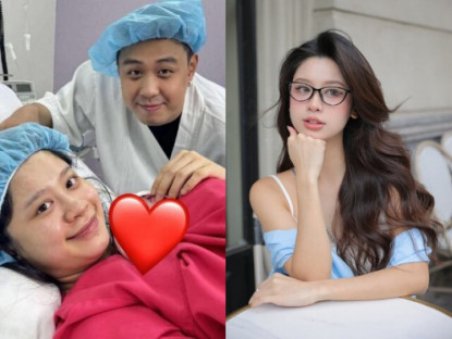 Gia đình - Hot girl Hàn Hằng đón con đầu lòng với chồng thiếu gia, visual khi “da kề da” với em bé gây sốt