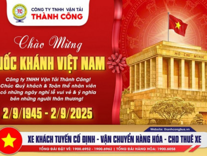 Thông tin doanh nghiệp - Lễ 2/9 rộn ràng - Lên xe Thành Công, khám phá biển xanh &amp; núi rừng tuyệt mỹ