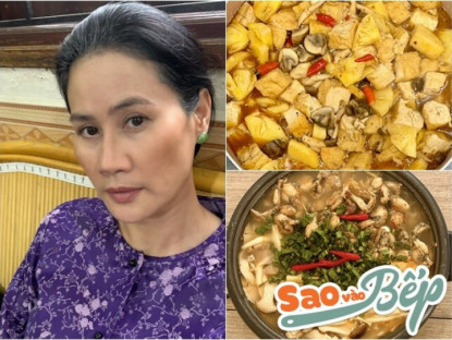Gia đình - Mẹ Quang phim Mưa Đỏ ngoài đời giỏi nấu ăn, làm cả nồi đồ kho nhưng con trai ruột nói câu không ngờ