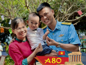Về chung nhà với anh lính phòng không không quân, HLV Yoga sẵn tinh thần vượt cạn một mình, phần thưởng nhận về quá đỗi ngọt ngào