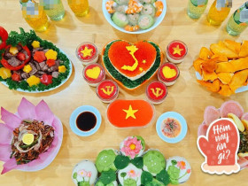 Hôm nay nấu gì: Mâm cơm yêu nước, tổ quốc trong tim