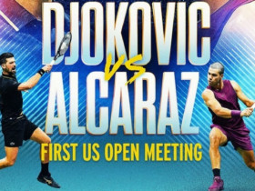 Alcaraz và Djokovic 