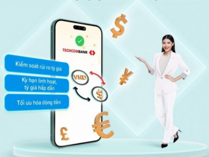 Thông tin doanh nghiệp - Techcombank đồng hành cùng người Việt toàn cầu: Tỷ giá cạnh tranh - Giao dịch nhanh chóng