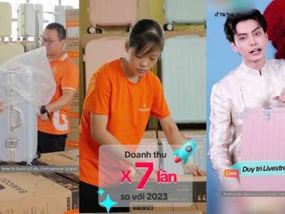 Thông tin doanh nghiệp - Thương hiệu vali Việt Nam tăng công suất sản xuất gấp hơn 6 lần kể từ khi tham gia TikTok Shop