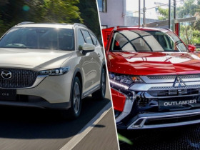 So sánh Mazda CX-8 và Mitsubishi Outlander: SUV tầm giá 1 tỷ đồng chọn xe nào phù hợp?