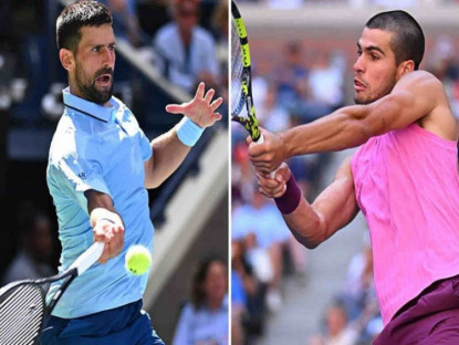 Thể thao - Video tennis Djokovic - Alcaraz: Đỉnh cao so tài, &quot;Nole&quot; nỗ lực (bán kết US Open)