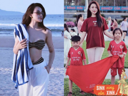 Gia đình - Cô giáo mầm non lấy nam thần tuyển Việt Nam: Bế bụng tròn xoe đi học giữa tin cưới chạy bầu, đẻ 2 con mặt vẫn “búng ra sữa”