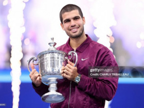 Alcaraz vô địch US Open: Ẵm trọn 5 triệu USD, sánh ngang Djokovic - Nadal