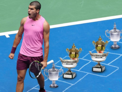 Thể thao - Alcaraz vô địch US Open: Nhận &quot;mưa&quot; lời khen, Nadal - Real Madrid chúc mừng