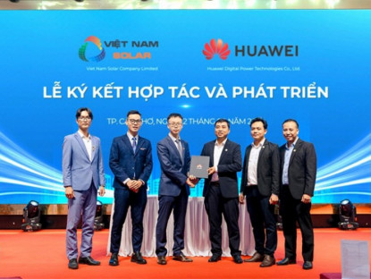 Thông tin doanh nghiệp - Huawei hợp tác với Việt Nam Solar ra mắt hệ thống điện mặt trời toàn diện cho thương mại và công nghiệp