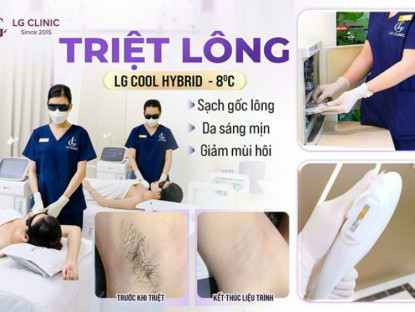 Thông tin doanh nghiệp - Công nghệ triệt lông LG Cool Hybrid –8°C giúp LG Clinic “vượt mặt” mọi đối thủ nhờ 3 điểm cộng vượt trội này