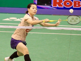 Hot girl cầu lông Thùy Linh vượt qua khắc tinh, ra quân thuận lợi tại Vietnam Open 2025