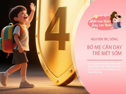 Gia đình - 4 quy tắc cứu mạng phải nói với con, đặc biệt là điều cuối, sẽ là &quot;bùa hộ mệnh&quot; cứu trẻ trong lúc khẩn cấp