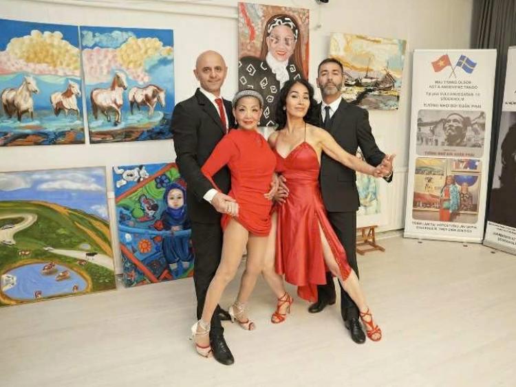 Triển lãm mỹ thuật Maj Trang Olson Art  Argentine Tango Tưởng nhớ Bùi Xuân Phái tại Stockholm - Thuỵ Điển