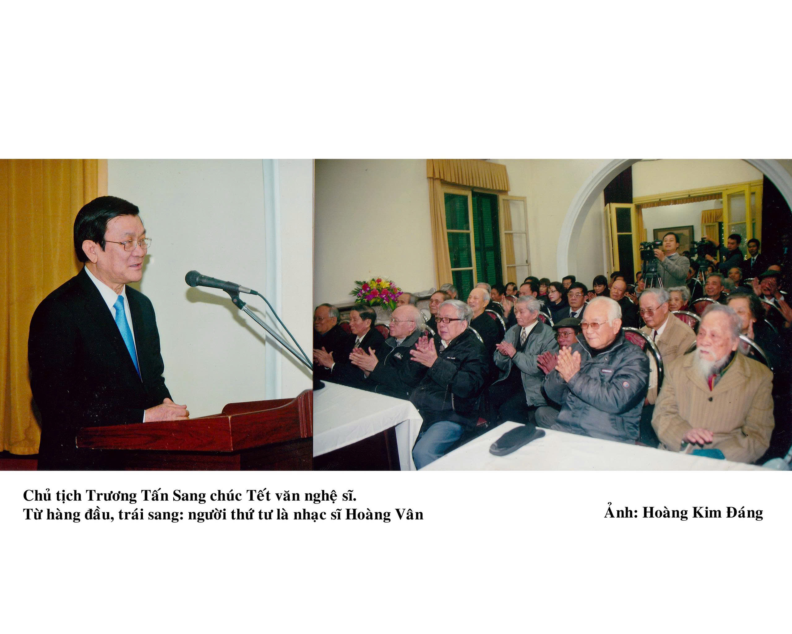 Nhạc sĩ Hoàng Vân như đám mây vàng trên bầu trời nhạc Việt - 1