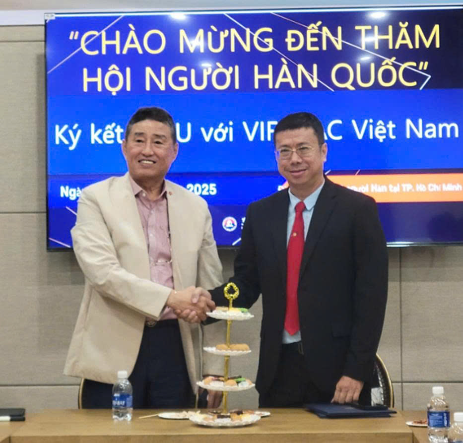 Ghi nhớ hợp tác giữa Quỹ Hỗ trợ Sáng tạo Văn học Nghệ thuật Việt Nam và Hiệp hội Người Hàn Quốc tại TP.HCM  - 1