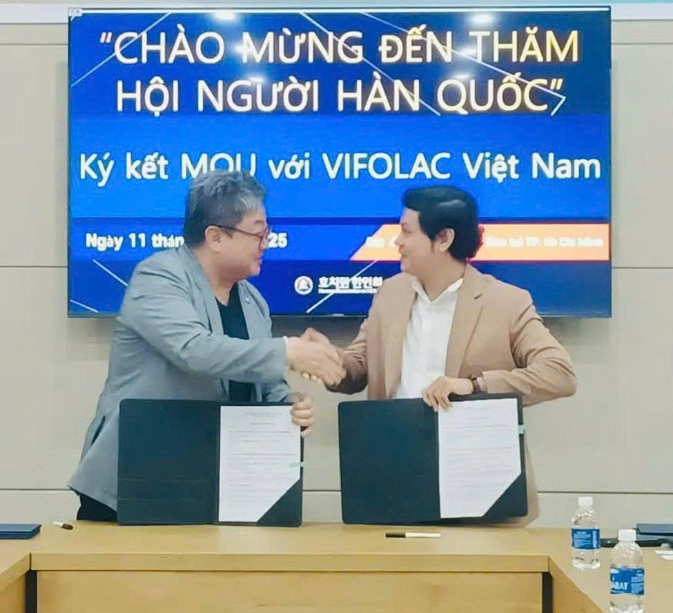Ghi nhớ hợp tác giữa Quỹ Hỗ trợ Sáng tạo Văn học Nghệ thuật Việt Nam và Hiệp hội Người Hàn Quốc tại TP.HCM  - 2