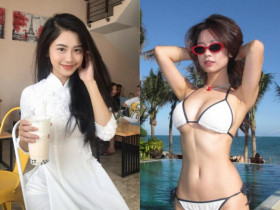 Con gái NSND xứ Thanh là hot girl nóng bỏng, bắt được hoa cưới 7 ngày thì báo tin vui, visual trên bàn đẻ gây sốt