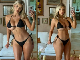 Nữ VĐV quyến rũ bậc nhất thế giới, diện bikini bé xíu làm bùng nổ mạng xã hội
